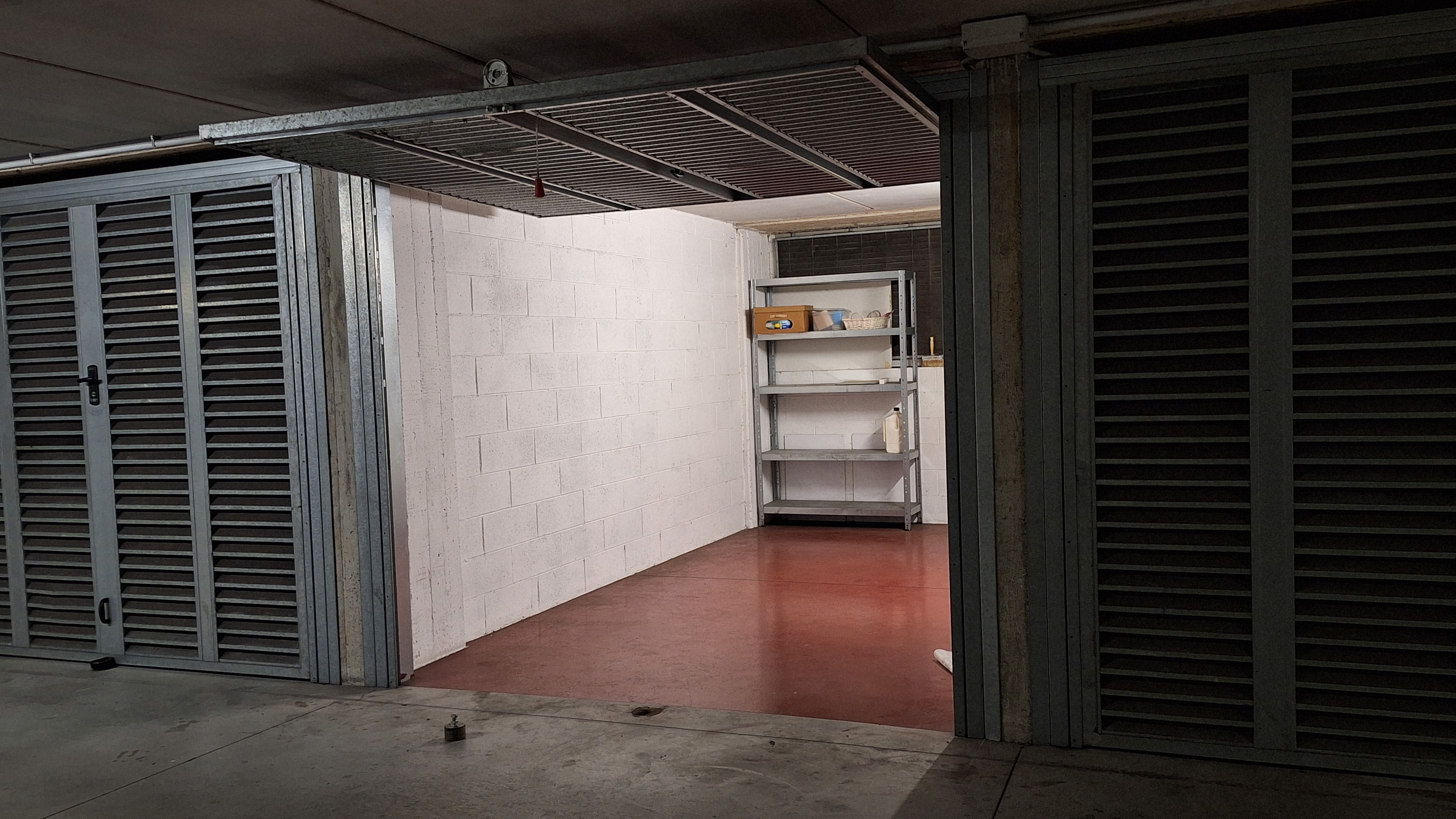 Interno box vista laterale